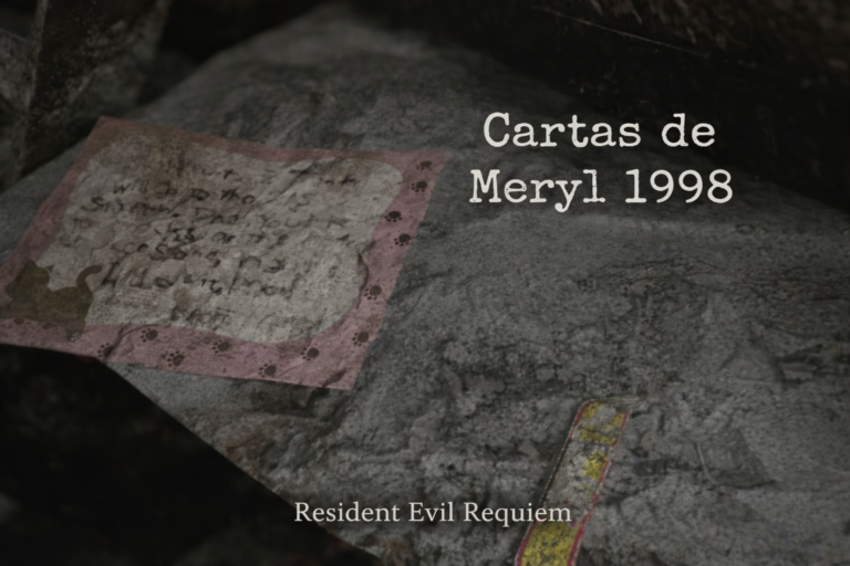 Lee más sobre el artículo Resident Evil Requiem – Cartas de Meryl 1998
